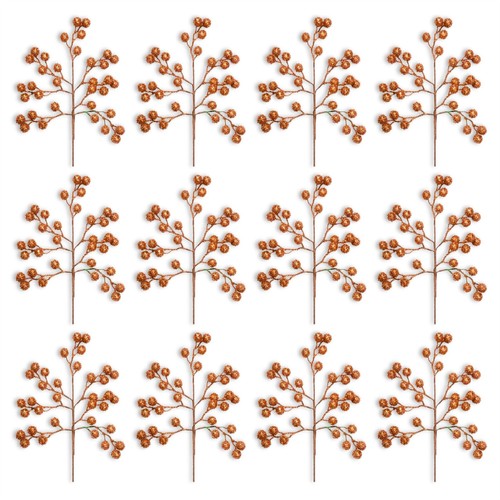 12pc artificial picks - 12pc, berries
