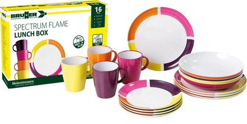 Bright coloured melamine - coloured,