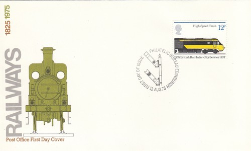 Railways fdc bureau 1975 - po,