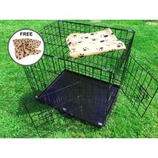 Pet Cage AVC (Medium) 30" Metal Pet Puppy Dog Cat Transport Training Cage Crate