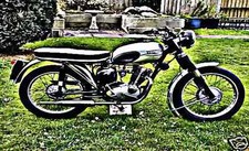 A4 Photo Motorbike tiger cub t20sh
