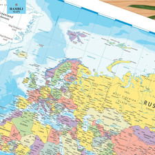 2026 Large Map of World Map