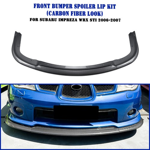 Carbon look front bumper - look,