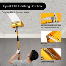 Drywall flat finish box - flat,
