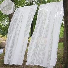 Voile Net Curtain Panels Sheer