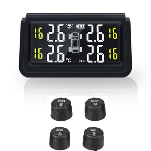 Solar tpms car tire pressure - tpms,