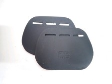 Pair Black Leather Girth