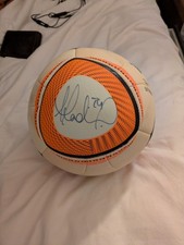 Anton Ferdinand Signed Football. Adidas, Jabulani, Glider II, Size 5.