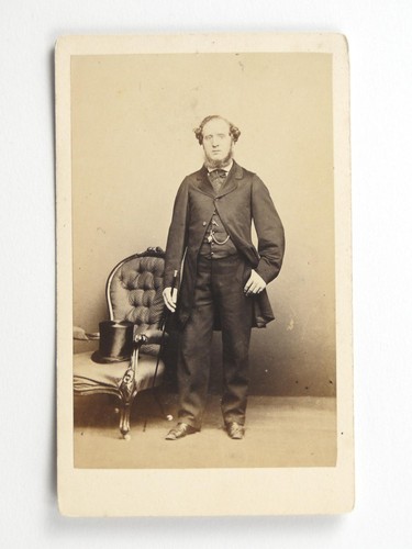 Man portrait frock coat top - frock,
