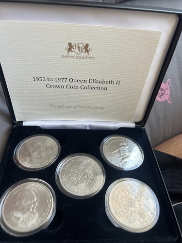 Crown coin set queen - 5,