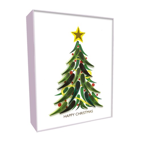 Christmas quilling cards - christmas,