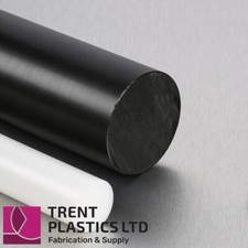 UHMWPE Rod - Natural & Black PE1000 Polyethylene Round Bar Cut to Size