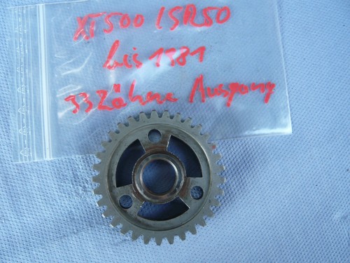 Yamaha 500 gear 1st - sr, xt
