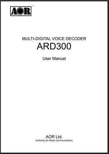 Aor ard300 manual 28 - aor,