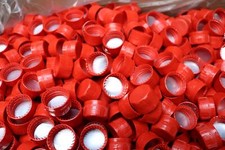 4000x Lot 28mm Red Plastic