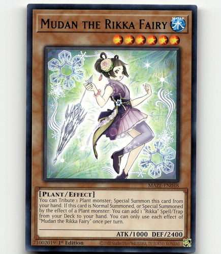 Yugioh mudan the rikka - mudan,