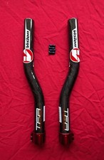 Vision  S-Bend Carbon Aero Bar Extensions 22.2mm Tri Triathlon  NEW