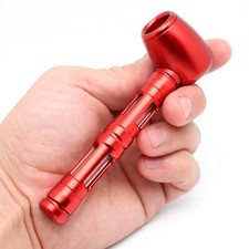 4.7" Metal Aluminum Red