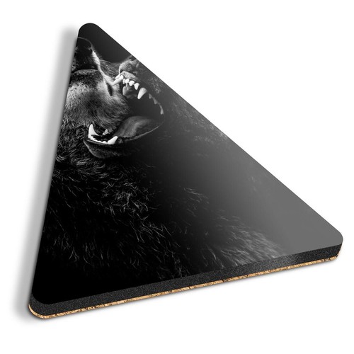 Triangle mdf coaster - mdf, fierce