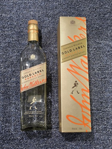 Empty bottle and box - empty,