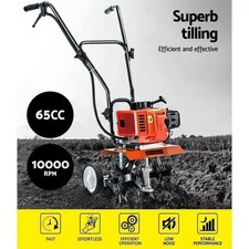 Tiller Cultivator 82CC Petrol Rotary Hoe Garden-Mini NEW Professionall