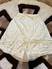 Victorian Edwardian Style Scully Underwear Undergarment Ivory Woman’s Small NEW