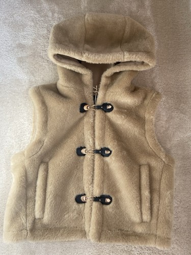 New zara faux shearling - zara,
