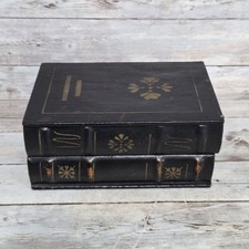 Faux Books Decorative Leather