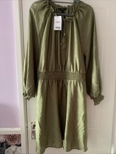 BNWT Next Olive Green Satin
