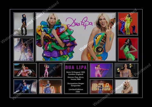 Dua lipa signed limited - dua,