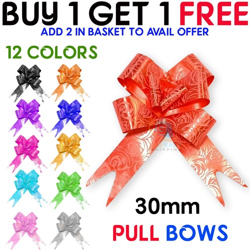 Pull bows 30mm wedding - 50,