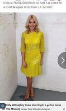 LK Bennett Silk dress 10 As Seen On Holly Willoughby