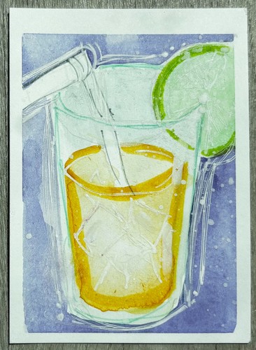 Aceo original painting - original,