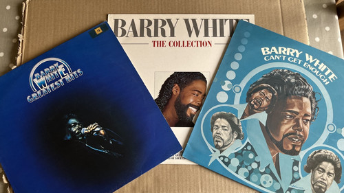 Barry white vinyl - lps., the