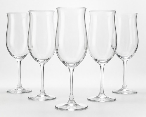 Crystal wine glasses 300ml - crystal,