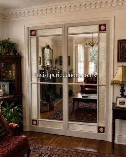 Victorian stained glass french - victorian,