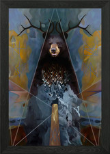 Animal Totem Framed Wall Art
