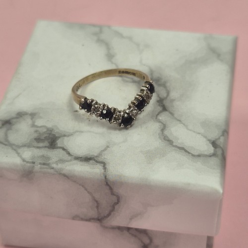 Vintage sapphire diamond - sapphire,