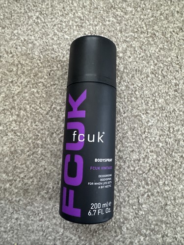 Fcuk vintage body spray 200ml - fcuk,