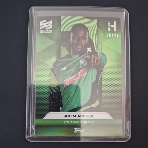 Jofra archer numbered 25 - jofra, 18/25