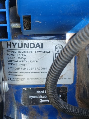Self propelled petrol - propelled,
