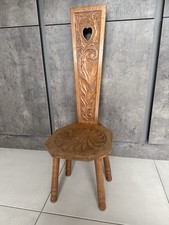 Antique Spinning Chair, English, Carved, Work Stool, Seat, Victorian, Circa 1880