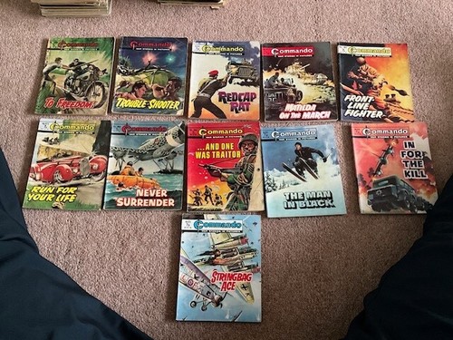 Eleven off commando - eleven, books