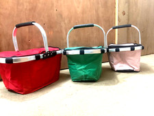 FOLDABLE PICNIC BASKET COOLER