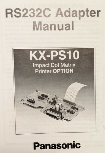 User manual for panasonic - manual,