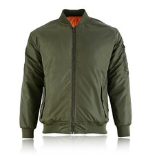 MENS BOMBER JACKET MA1 ARMY