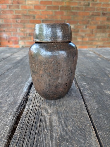Antique brown glazed - antique, stoneware