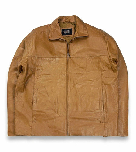 Vintage 90s brown real - 90s,