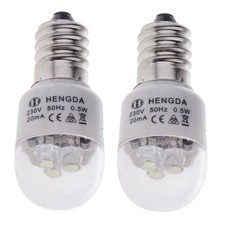2 Pieces LED Light Bulbs 0.5W