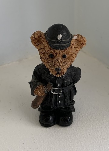 Miniature bear police - bear, officer